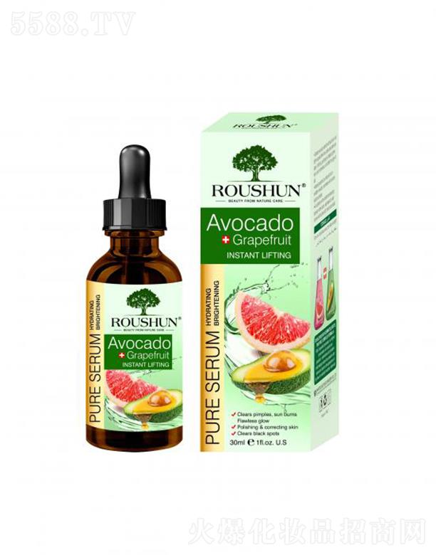 ROUSHUNţ�͹������沿���A 30ml ����Ƥ�w�y��