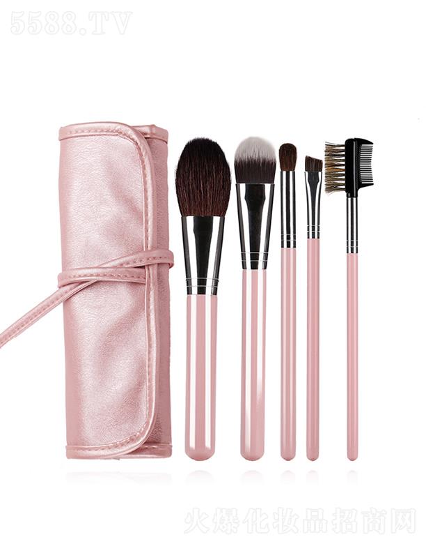 ���yƷ��y��ɫľ�������b��   ë�L(zh��ng)��5֧���y��ˢ